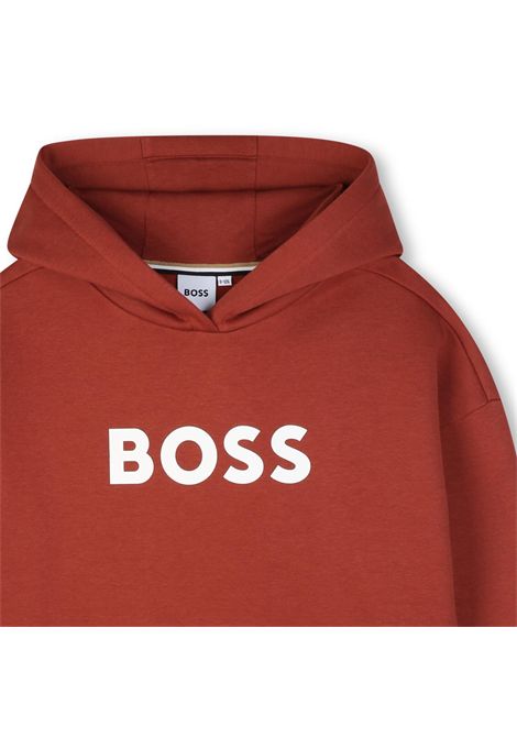 Felpa con cappuccio HUGO BOSS KIDS | J5339695G